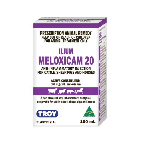 Meloxicam 20 Anti-Inflammatory Injection 100ml by Ilium