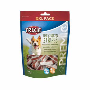 PREMIO FISH CHICKEN STRIPES, XXL PACK, 300 G - TRIXI