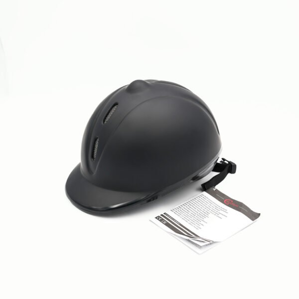 Riding Helmet Econimo VG1 – Size 56-57, Black – by Kerbl