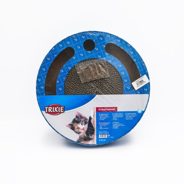 Scratching Drum with Balls & Catnip by Trixie – Cardboard