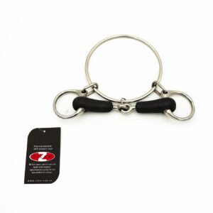 Dexter Snaffle Rubber Mouth 12.5 cm by Zilco