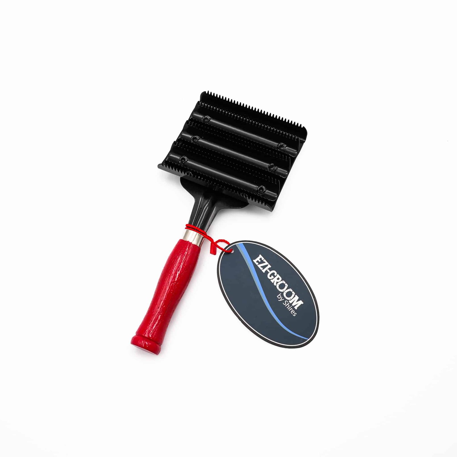 EZI‑GROOM Jockey Curry Comb (Metal, One‑Size) by Shires