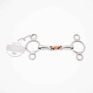 Loose Ring Copper Lozenge Snaffle by Shires