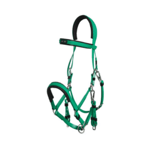 Marathon Bridle – Arab Light Green by Zilco