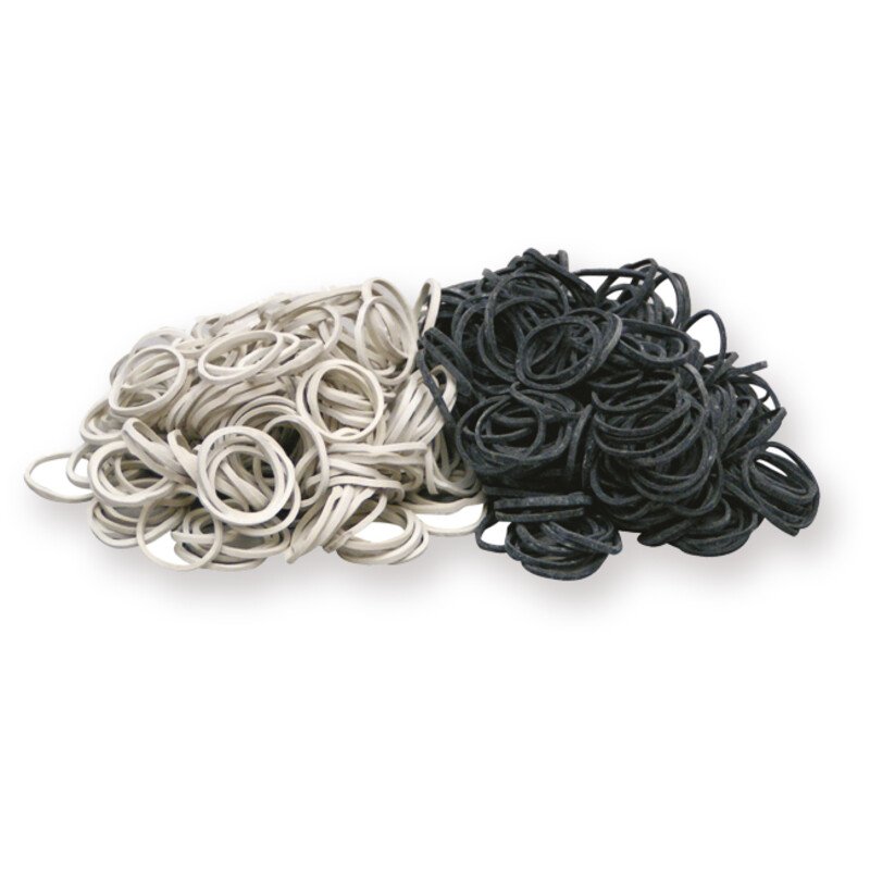 Braiding Bands in Box Pack of 500 by Rubco