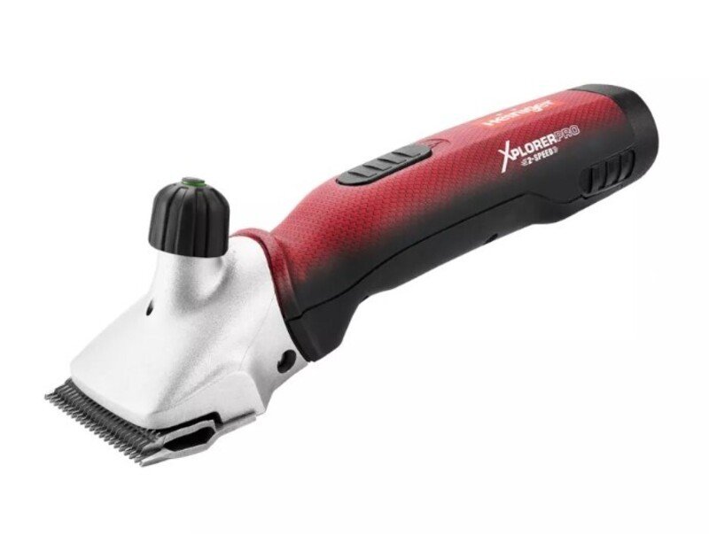 Heiniger Xplorer Pro 2‑Speed Clipper with 2 Batteries